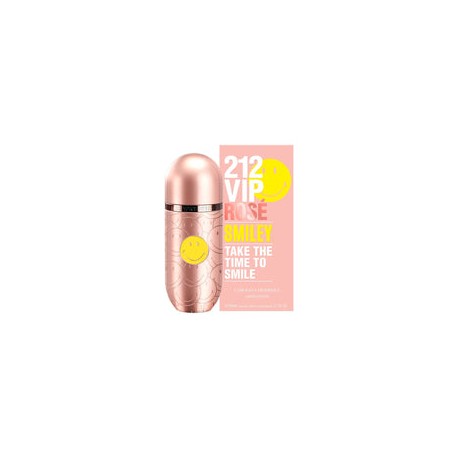 212 VIP Rosé Smiley de Carolina Herrera 80 ml edp para Dama
