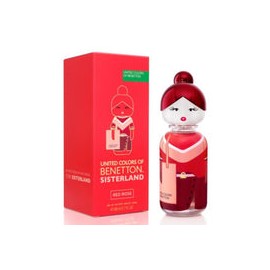 Sisterland Red Rose de Benetton 80 ml edt para Dama